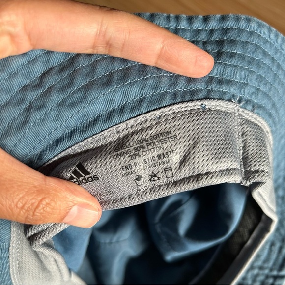 Adidas Aeroready Denim Essentials Bucket Hat - Picture 5 of 8